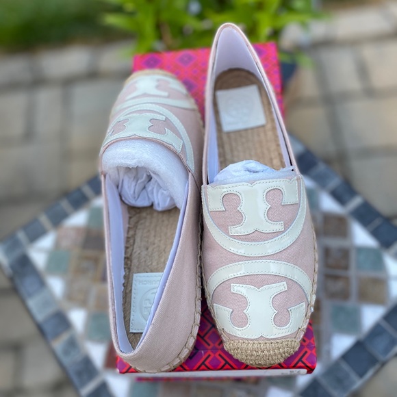 ✨LAST PAIR ✨ Tory Burch Poppy Logo Espadrille Flat - Picture 11 of 15